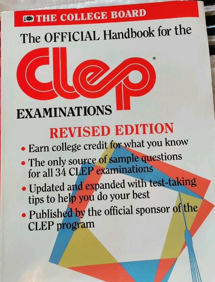 The College Board Official Handbook of CLEP Examinations Revised Edition Book