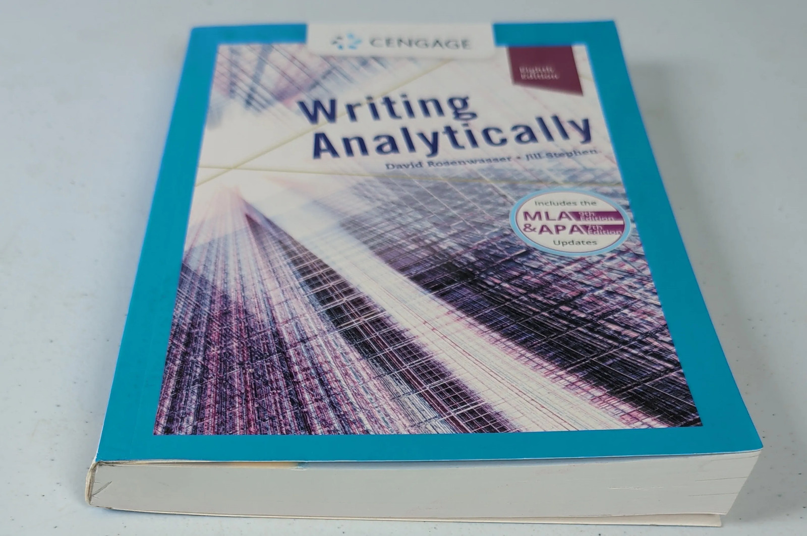 Cengage Writing Analytically 8th Edition Rosenwasser Stephen Textbook Paperback