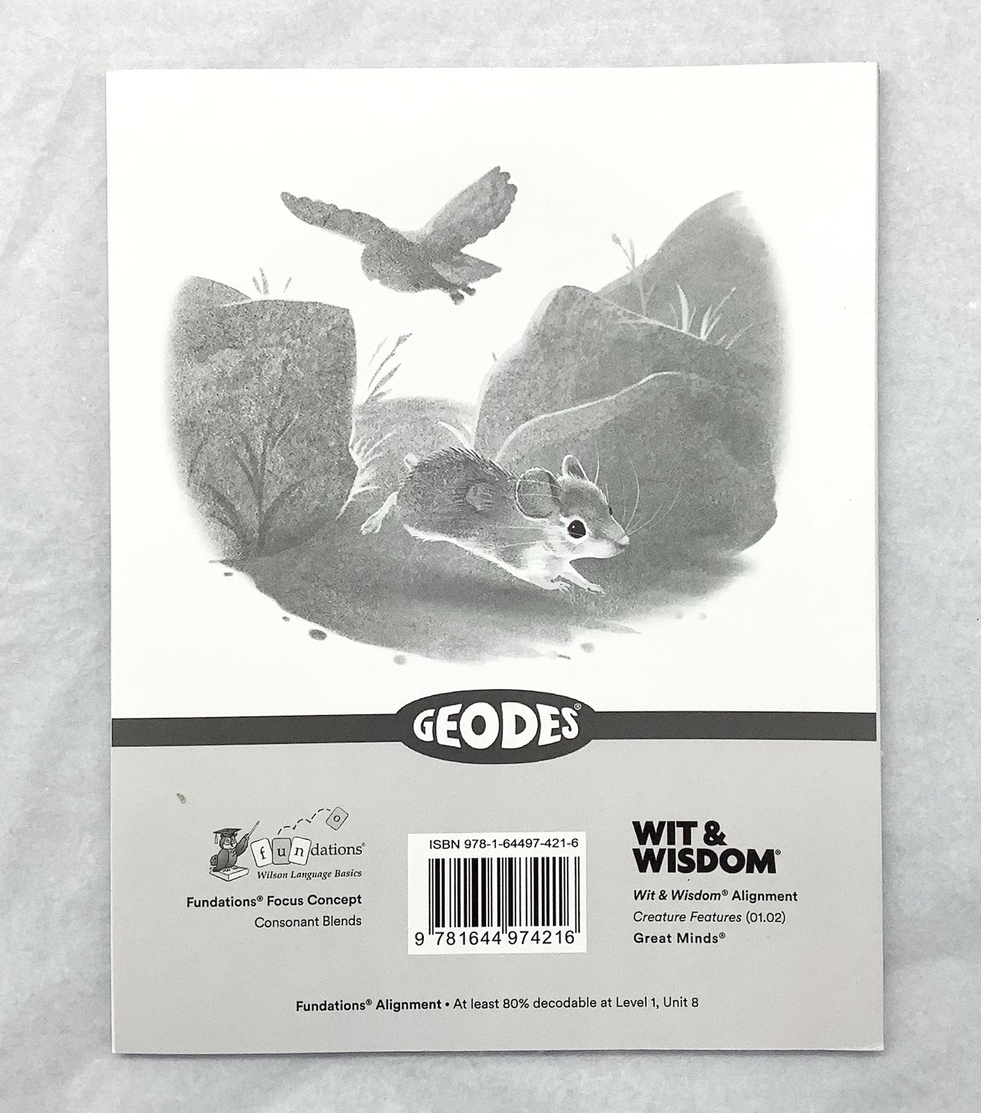 Wit & Wisdom Geodes Creature Features Module 2 Set 2 Early Readers