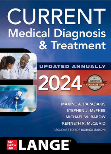 CURRENT Medical Diagnosis and Treatment 2024 – Paperback – GOOD