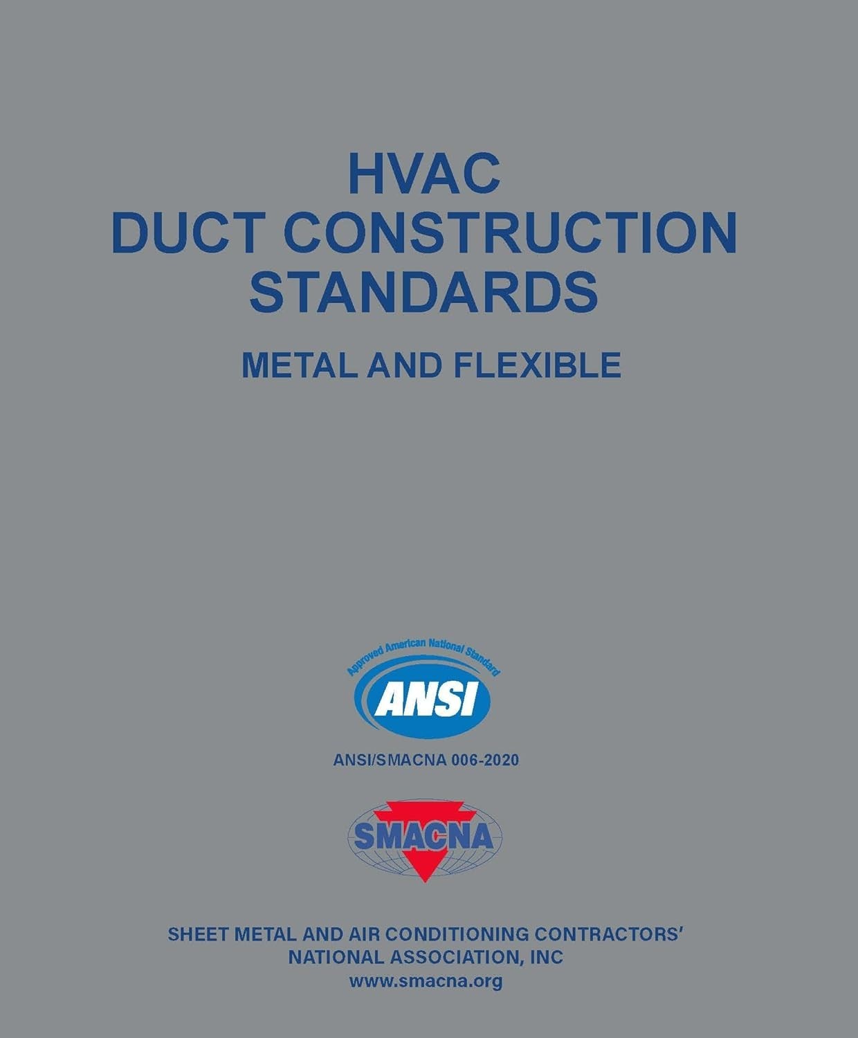 HVAC Duct Construction Standards – Metal & – Paperback, by Smacna-9781617211263