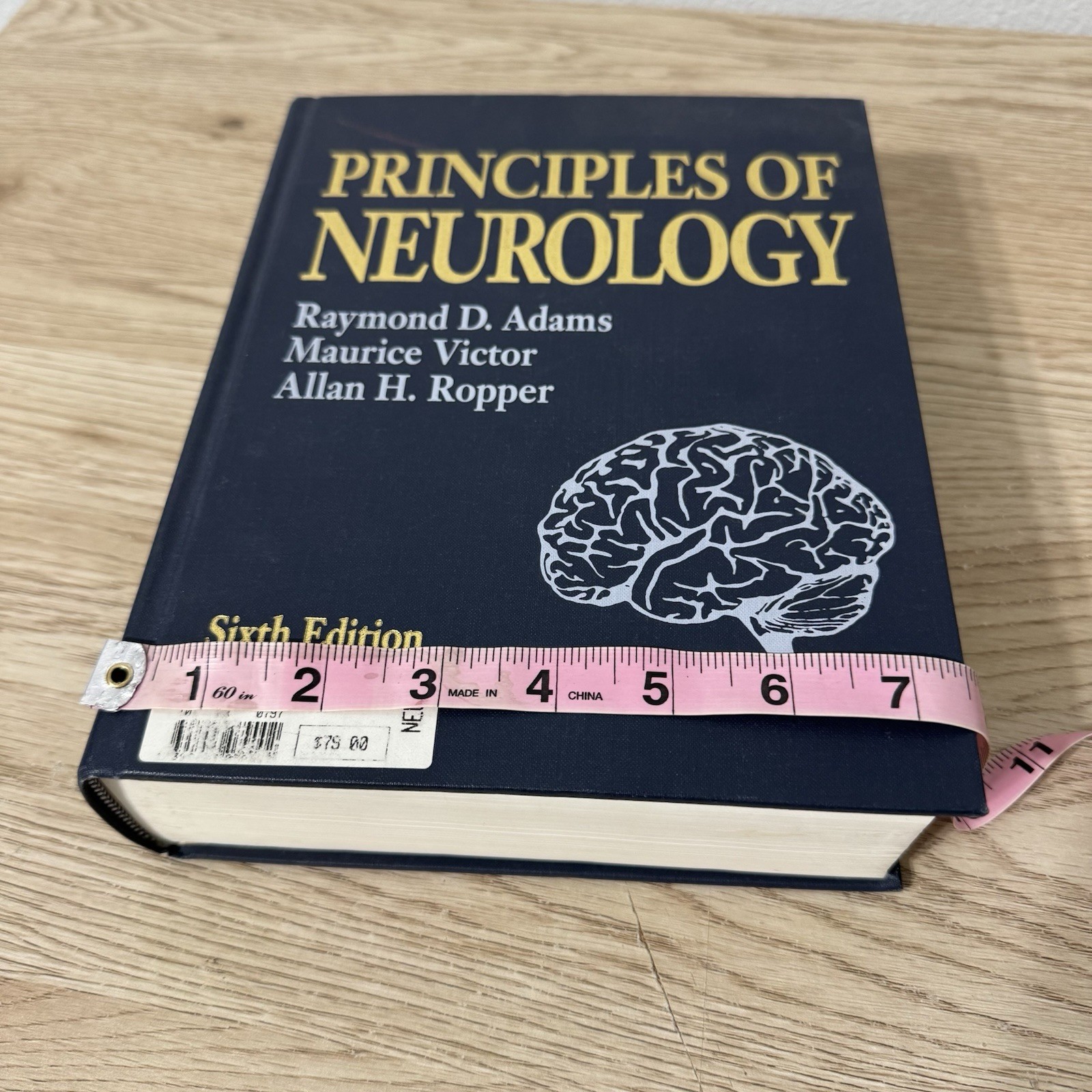 Principles of Neurology by Raymond D Adams Maurice Victor Allan H Ropper 6th Ed.