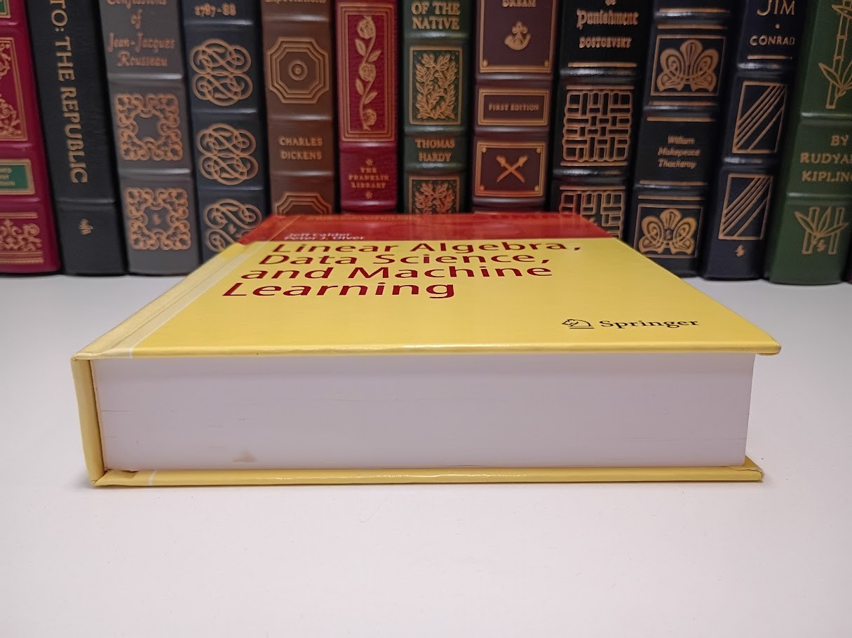 Linear Algebra Data Science Machine Learning Calder Olver Springer HC Inscribed
