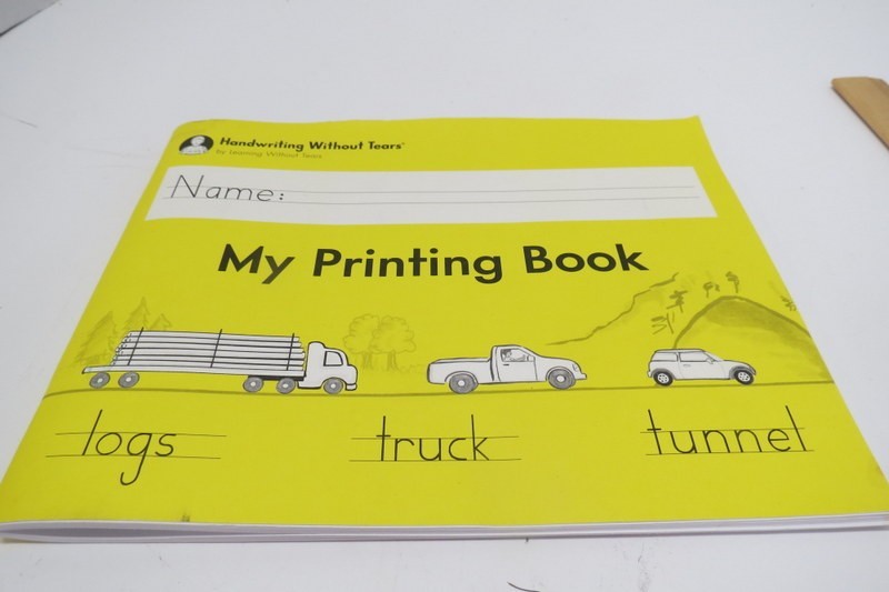 Learning without Tears series, “My Printing Book” by Jan Olsen