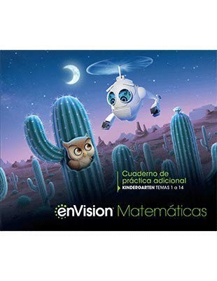 ENVISION MATHEMATICS 2020 SPANISH ADDITIONAL PRACTICE WORKBOOK GRADE K