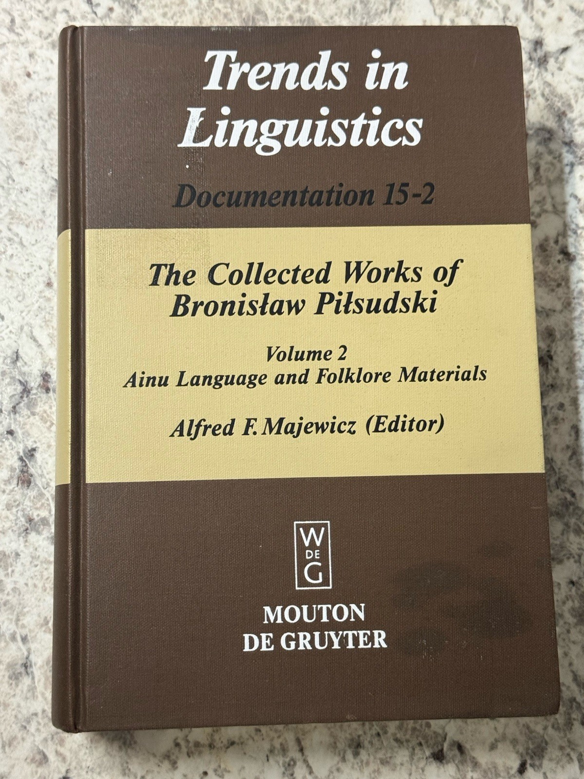 Trends In Linguistics Documentation 15-2 The Collected Works Of Bronistaw Pitsud