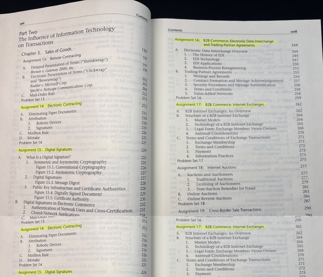 Electronic Commerce, Ronald Mann, Jane Winn Aspen Law 2002