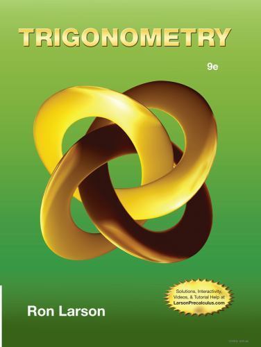 Trigonometry by Ron Larson (2013, Hardcover)