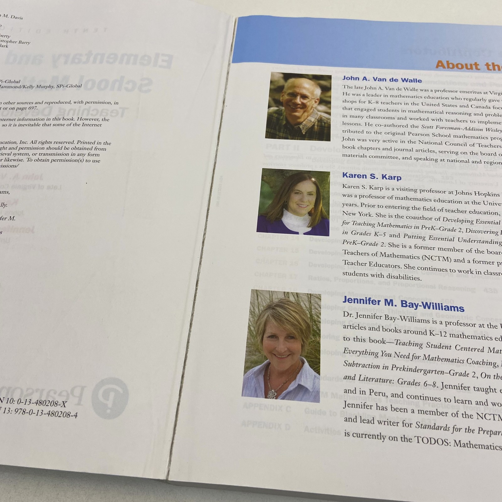 Elementary & Middle School Mathematics 10th Edition 2019 TPB Teaching Develop