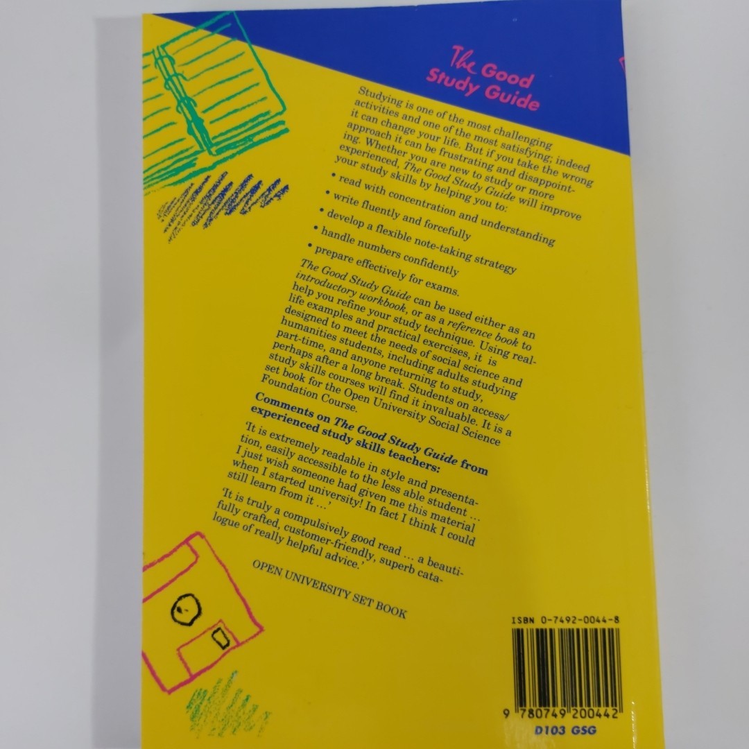 Open University Good Study Guide – Andrew Northedge (Paperback, Like New)
