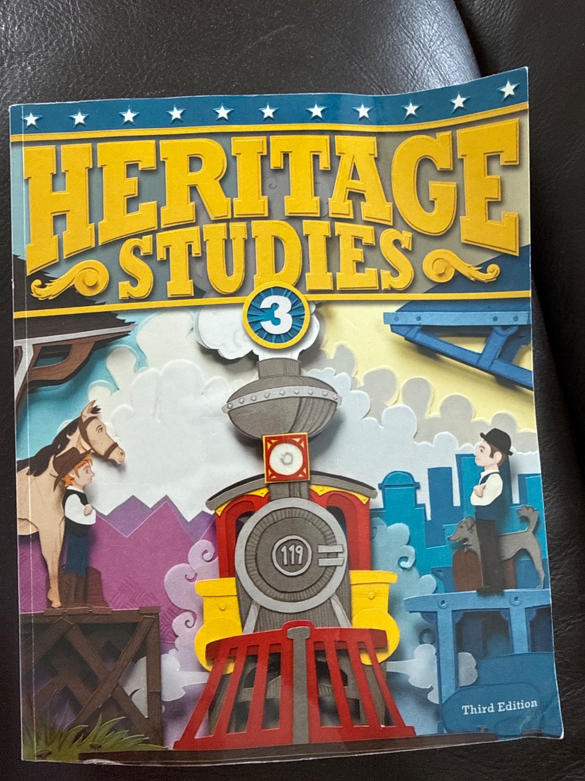 BJU Press Heritage Studies 3 Student Text 3rd Edition Paperback Homeschool