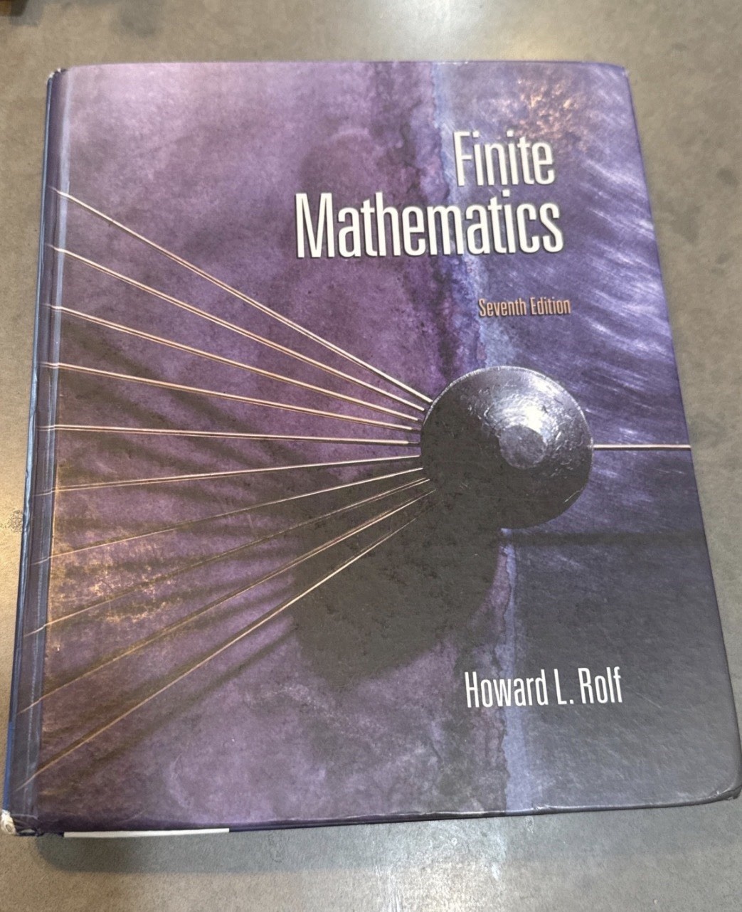 Finite Mathematics by Howard L. Rolf (2008) Hardcover)