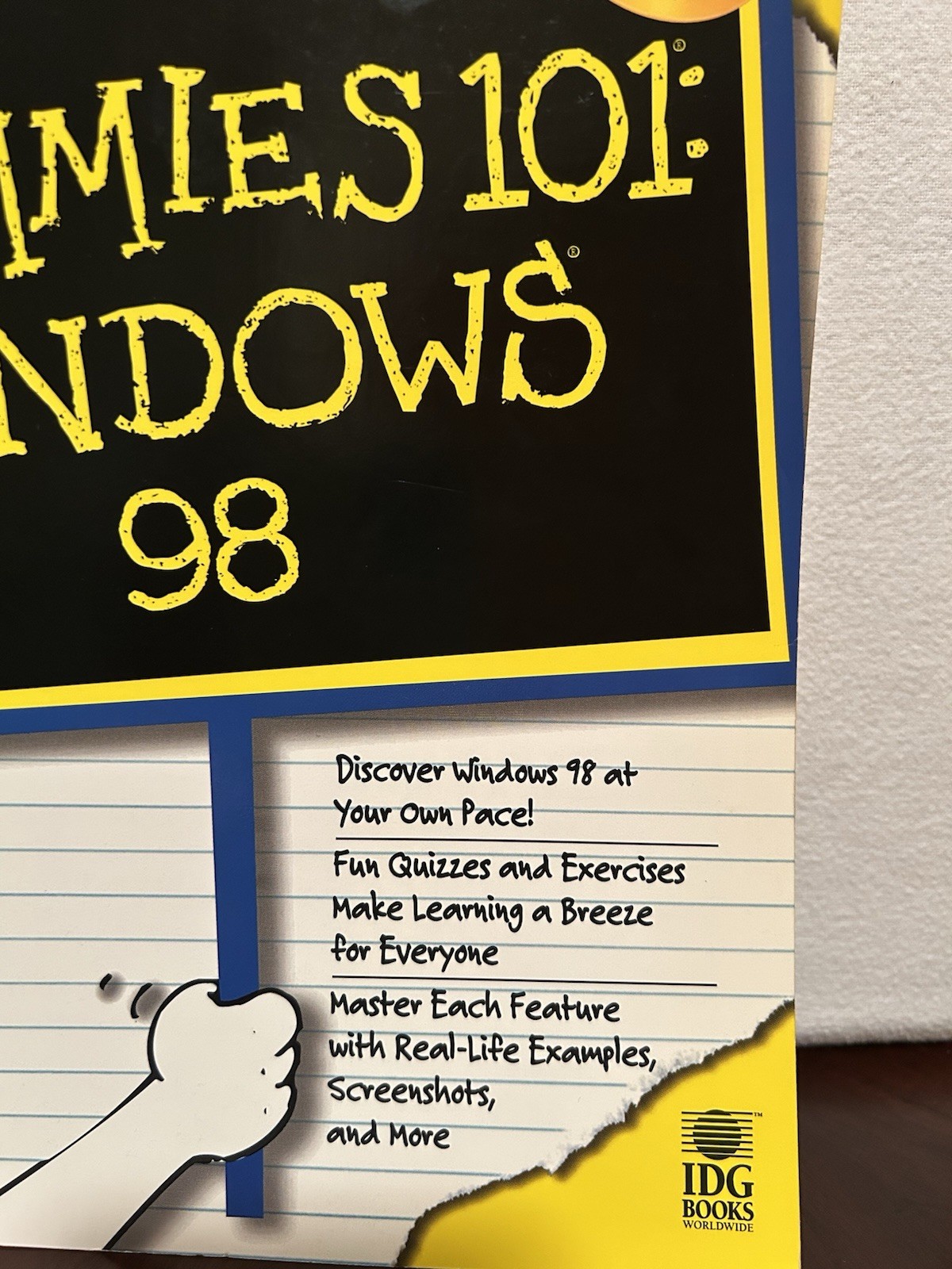 For Dummies 101: Windows 98 – Paperback By Rathbone, Andy – GOOD