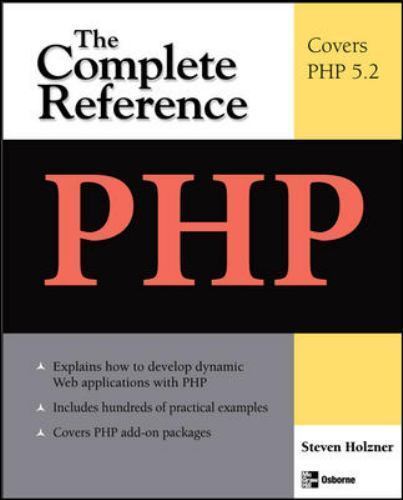 Php: The Complete Reference by Holzner, Steven