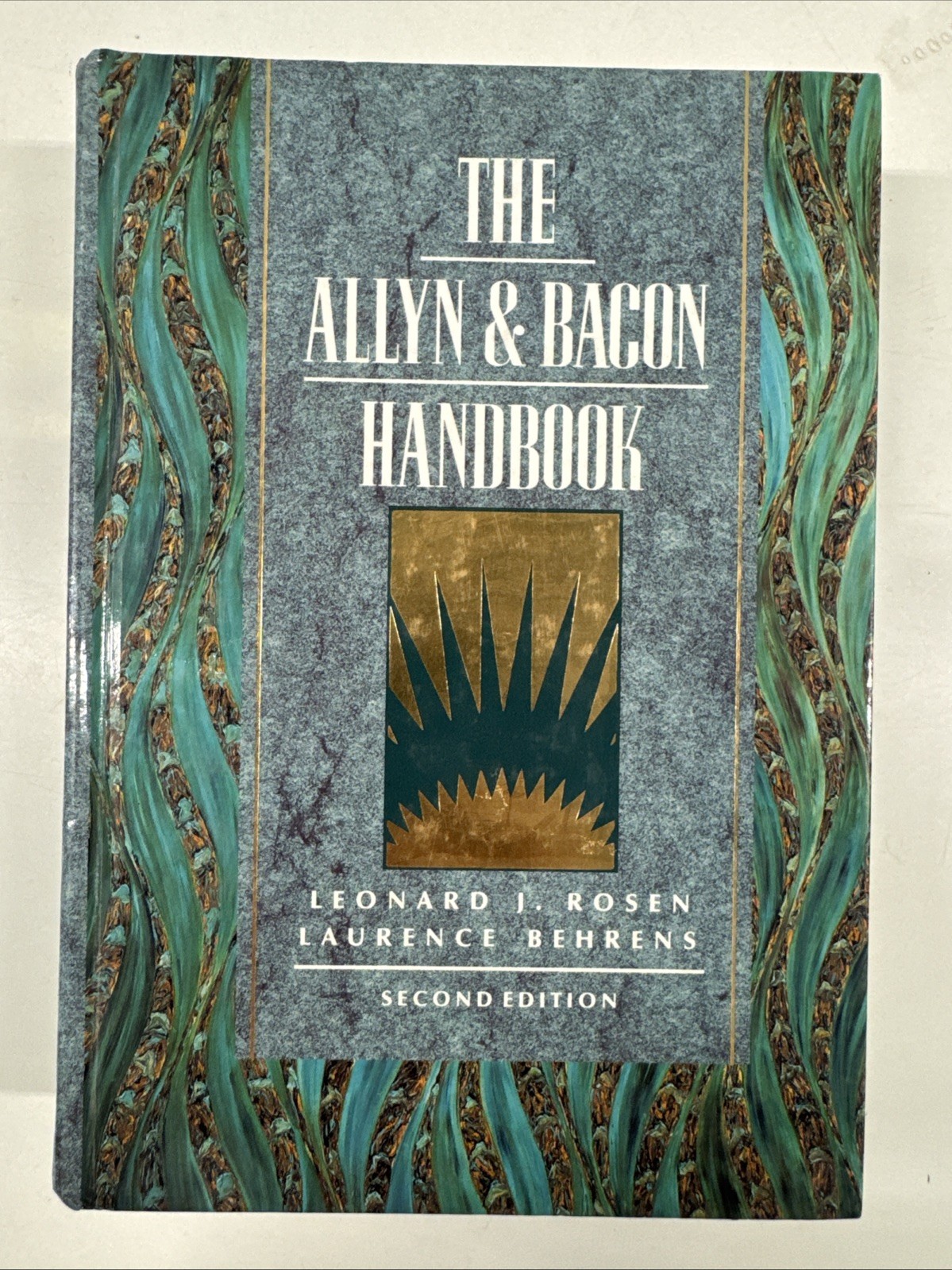 The Allyn & Bacon Handbook by Rosen, Leonard J. (Second Edition Hardcover)