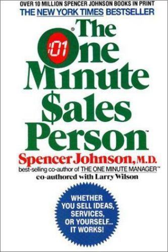 The One Minute Sales Person, USED-Good, Johnson M.D., Spencer