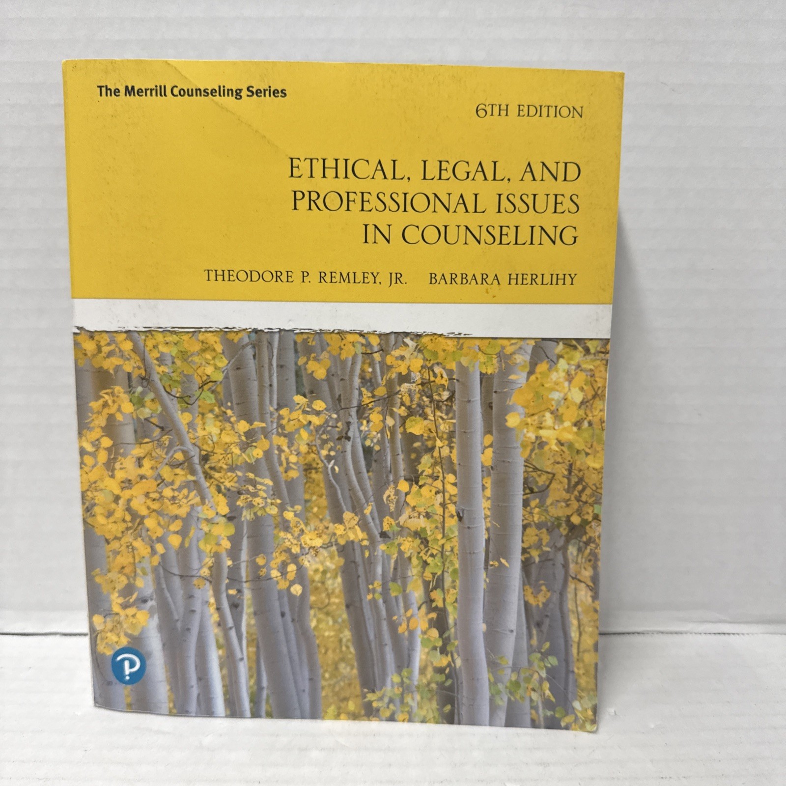 Ethical, Legal, and Professional Issues in Counseling (6th Edition) – VERY GOOD!
