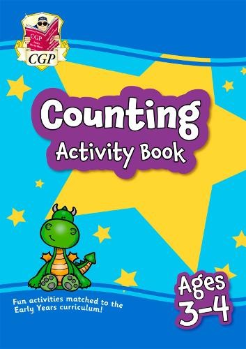 CGP Books Counting Activity Book for Ages 3-4 (Preschool) (Paperback)