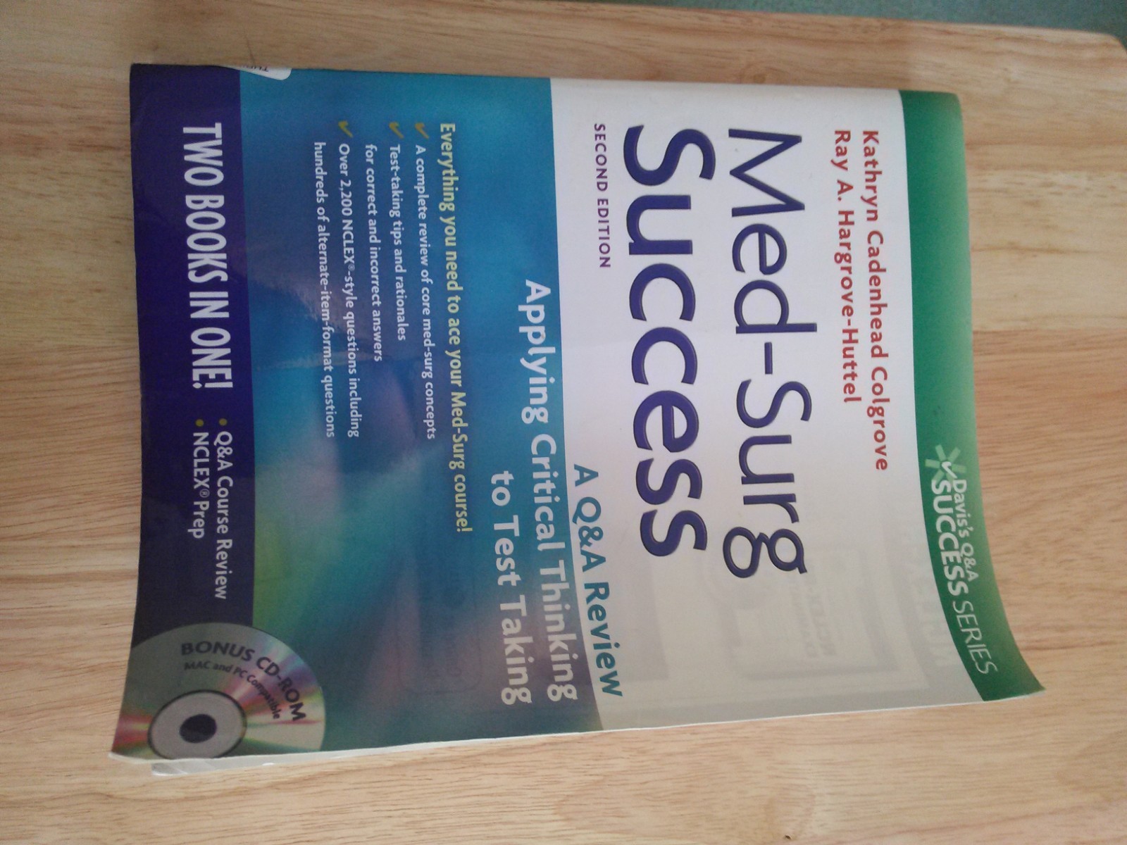 Med-Surg Success : A Q&a Review Applying Critical Thinking to Test Taking by Ray