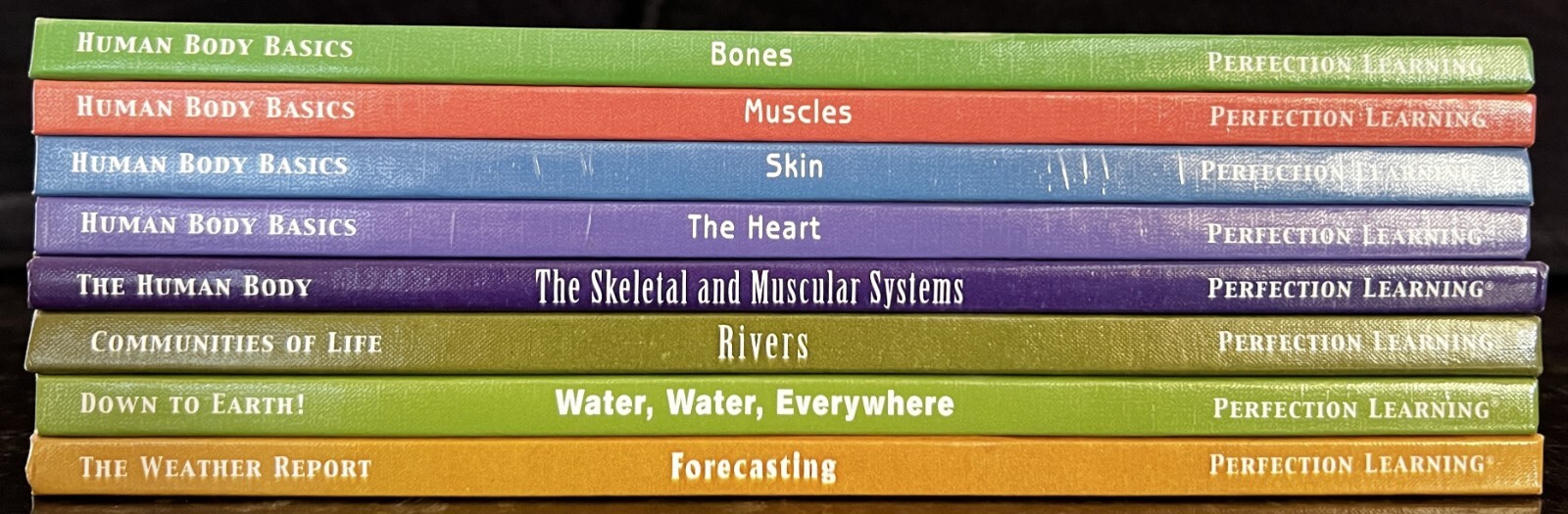 Perfection Learning–Reading Essentials in Science Lot of 8 HC–Various Authors