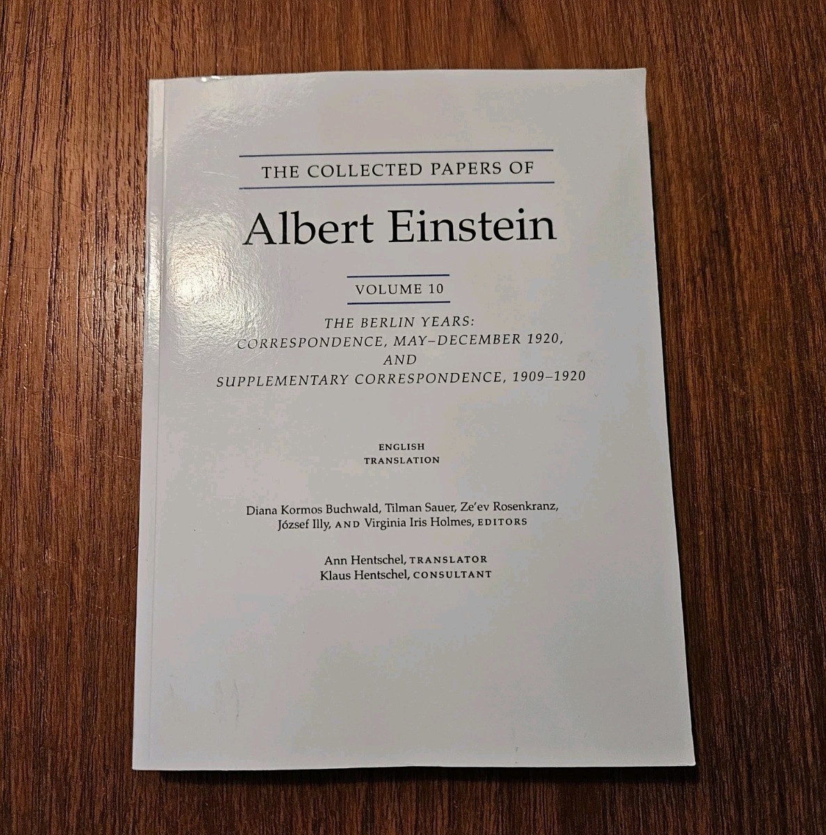 The Collected Papers of Albert Einstein, Volume 10: The Berlin Years: Correspond