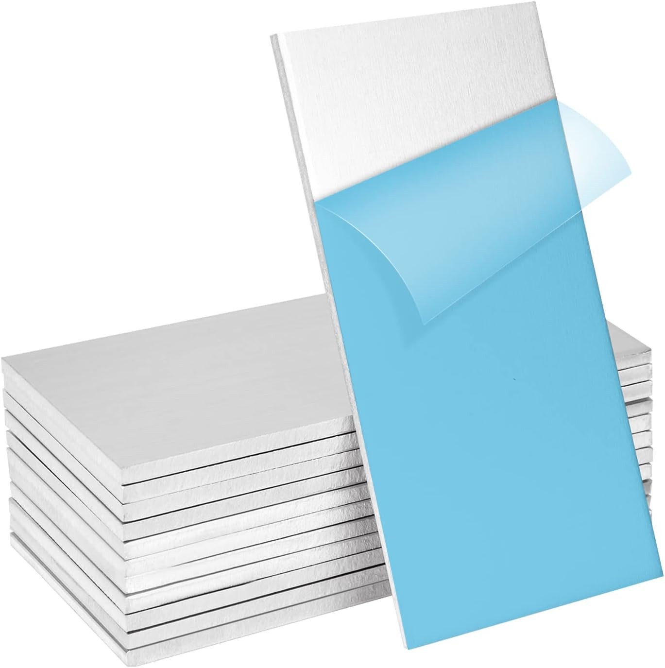 Welding Coupons – 12Pack 6061 T6 Aluminum Sheet Metal 2 x 4 x 1/8 Inch Aluminum
