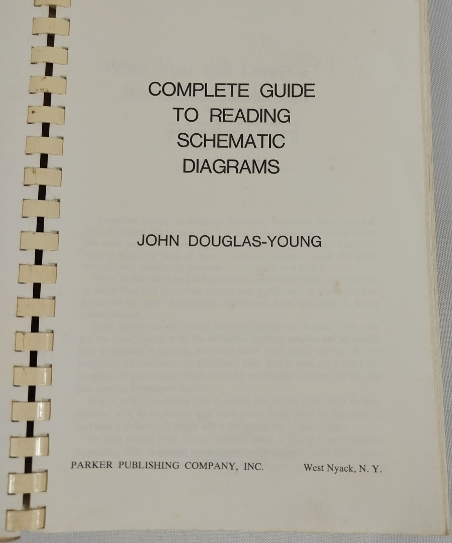 Complete Guide to Reading Schematic Diagrams by John Douglas‑Young