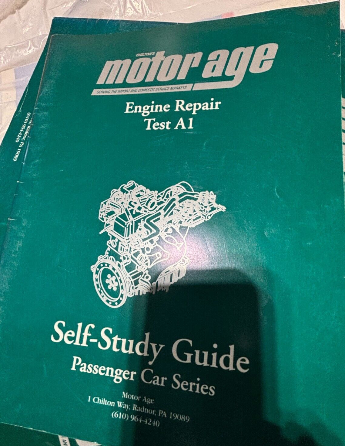 Motor Age Training Self Study Guide For ASE Certification- A1- Engine Repair