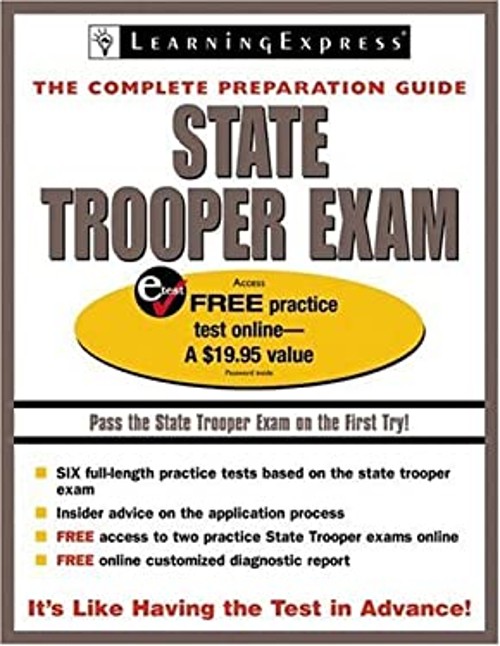 State Trooper Exam Paperback LearningExpress Staff