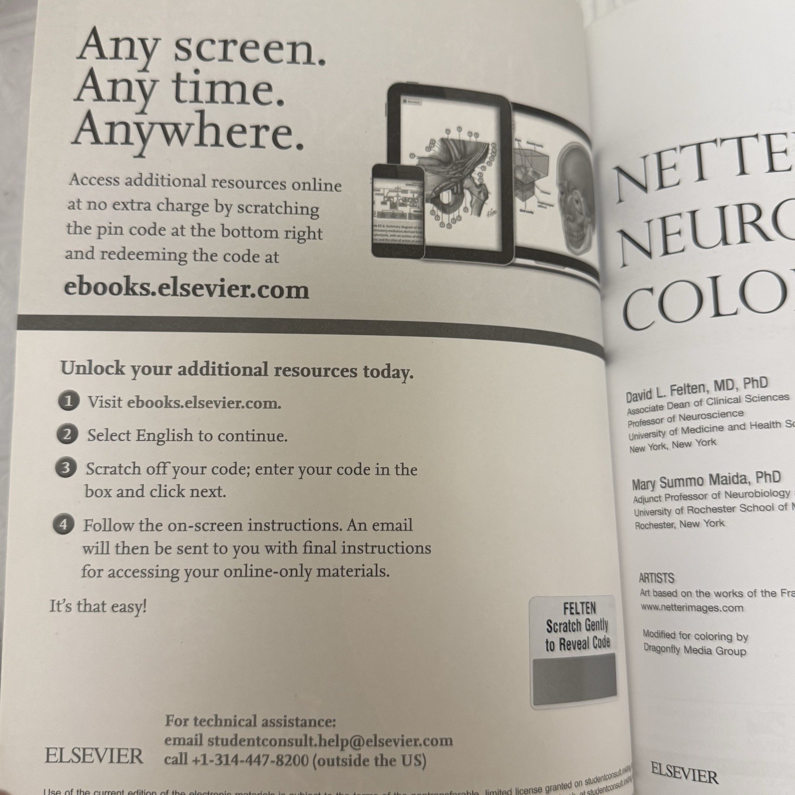 Netter Basic Science Ser.: Netter’s Neuroscience Coloring Book by Mary Summo…