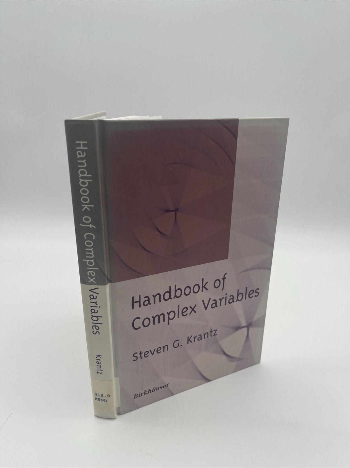 Handbook of Complex Variables by Steven G. Krantz (1999, Hardcover)