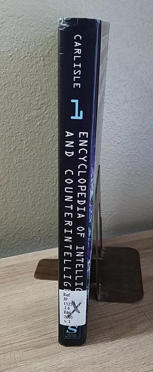 ENCYCLOPEDIA OF INTELLIGENCE AND COUNTERINTELLIGENCE VOL. 1 & 2; RODNEY CARLISLE