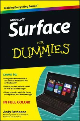 Surface For Dummies – Paperback By Rathbone, Andy – GOOD