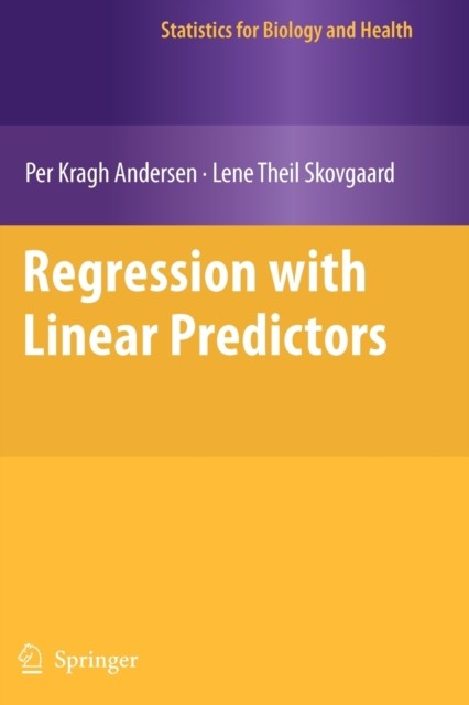 Andersen – Regression with Linear Predictors – New paperback or softba – X555z