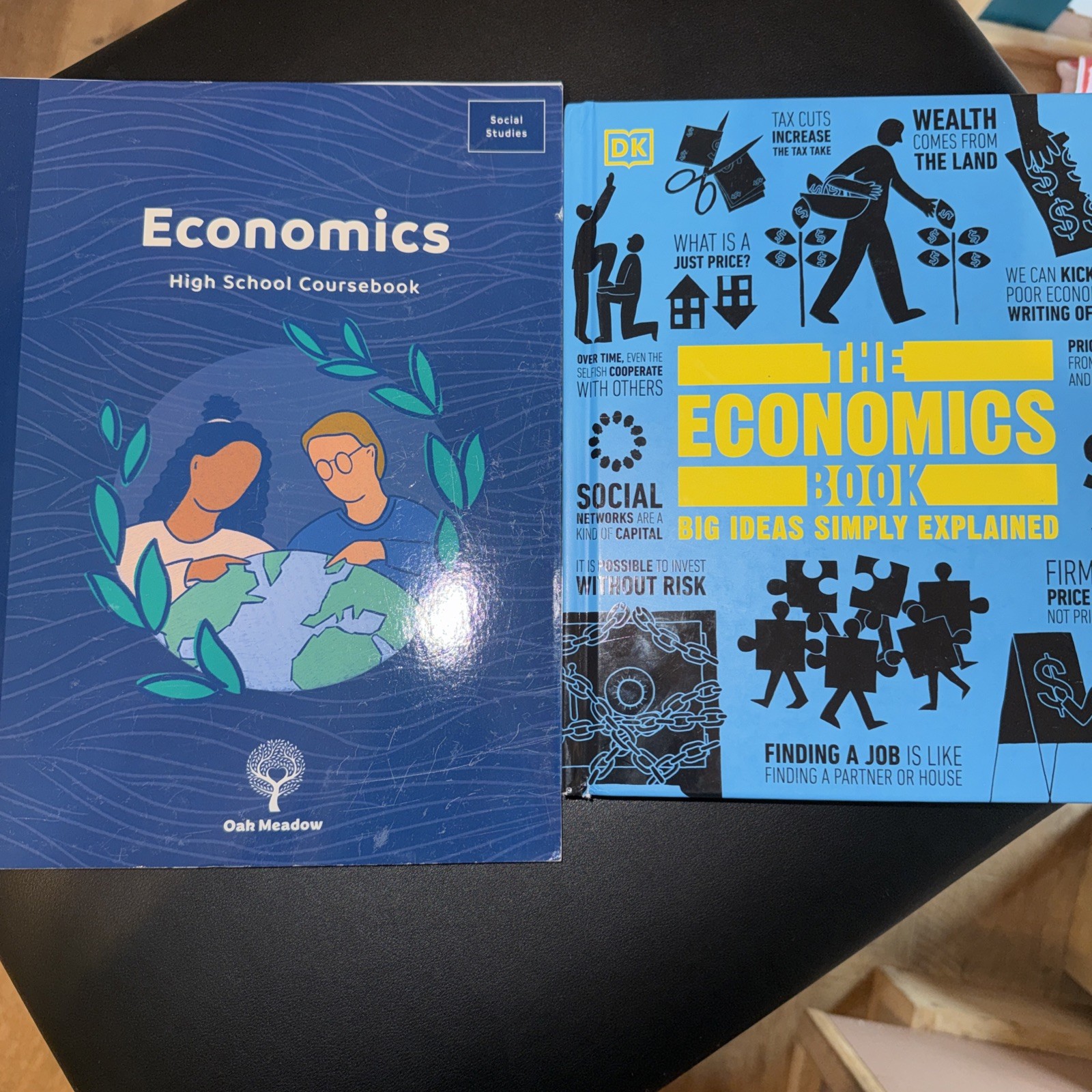 Oak Meadow High School Economics Student Coursebook and the Economics Book
