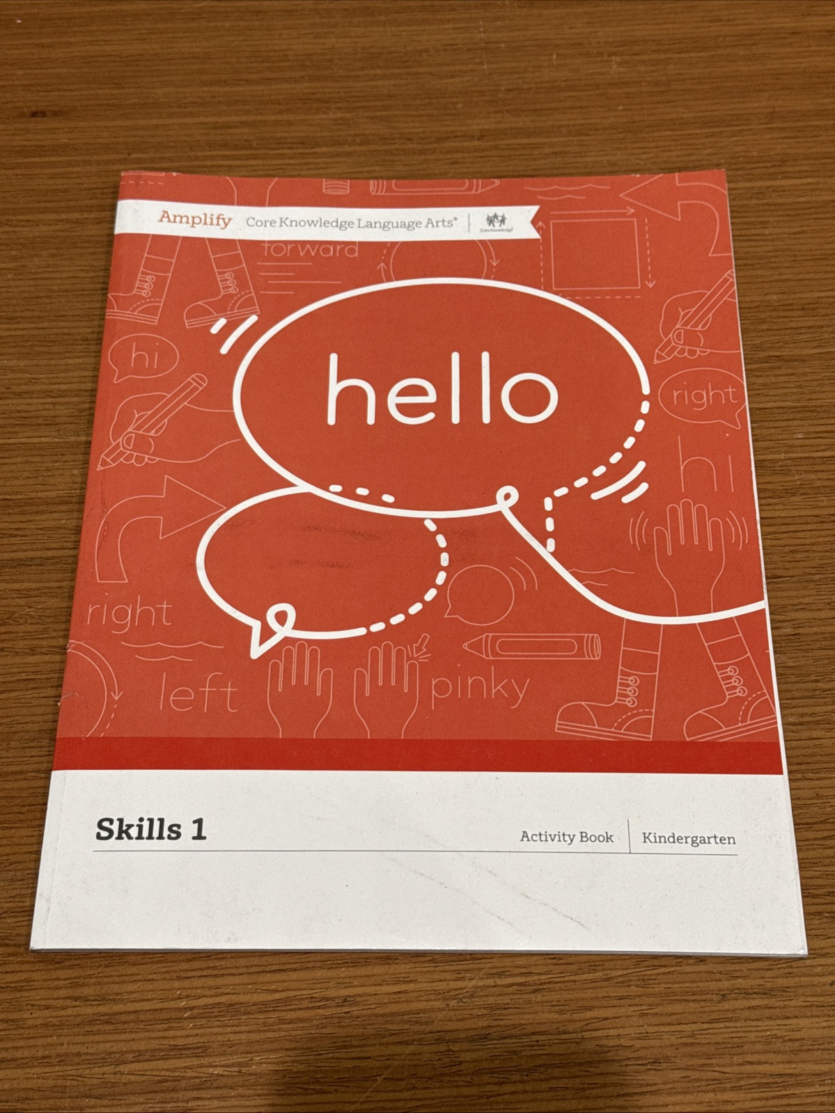Amplify Core Knowledge Language Arts Skills 1 Kindergarten Activity Book Unused
