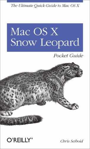 Mac OS X Snow Leopard Pocket Guide – Paperback, by Seibold Chris – Very Good