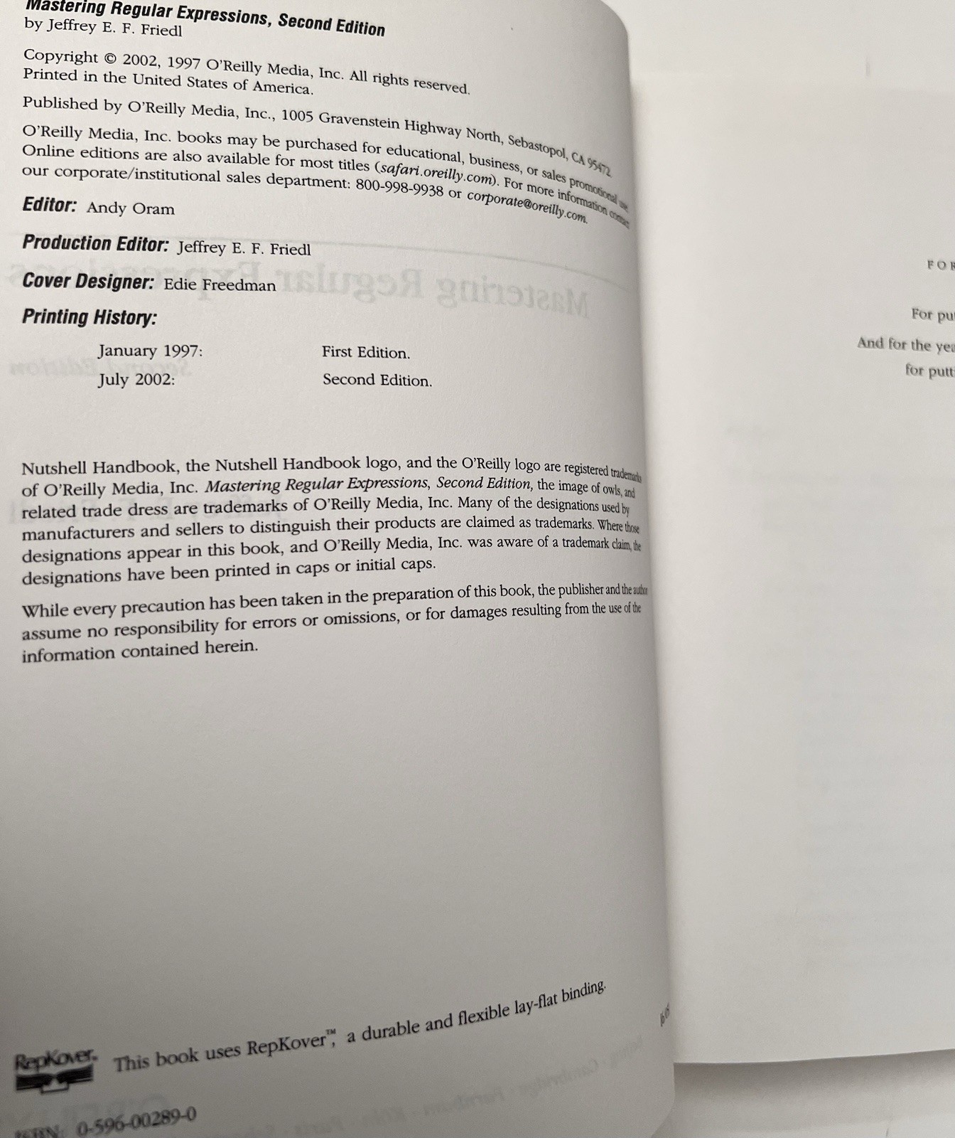 Nutshell Handbooks Ser.: Mastering Regular Expressions by Jeffrey E. F….