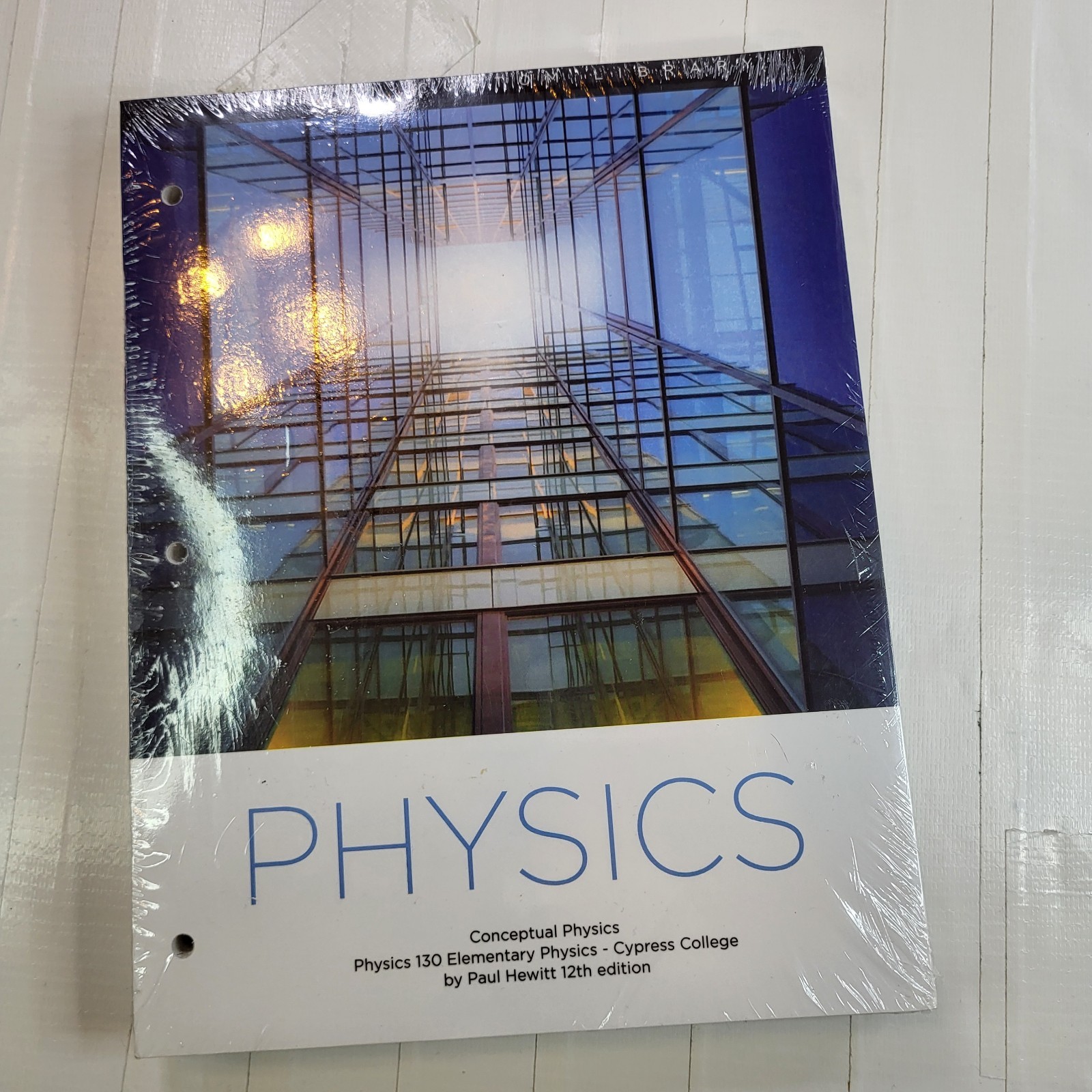 pearson custom library conceptual physics cypress college paul hewitt 12 edition