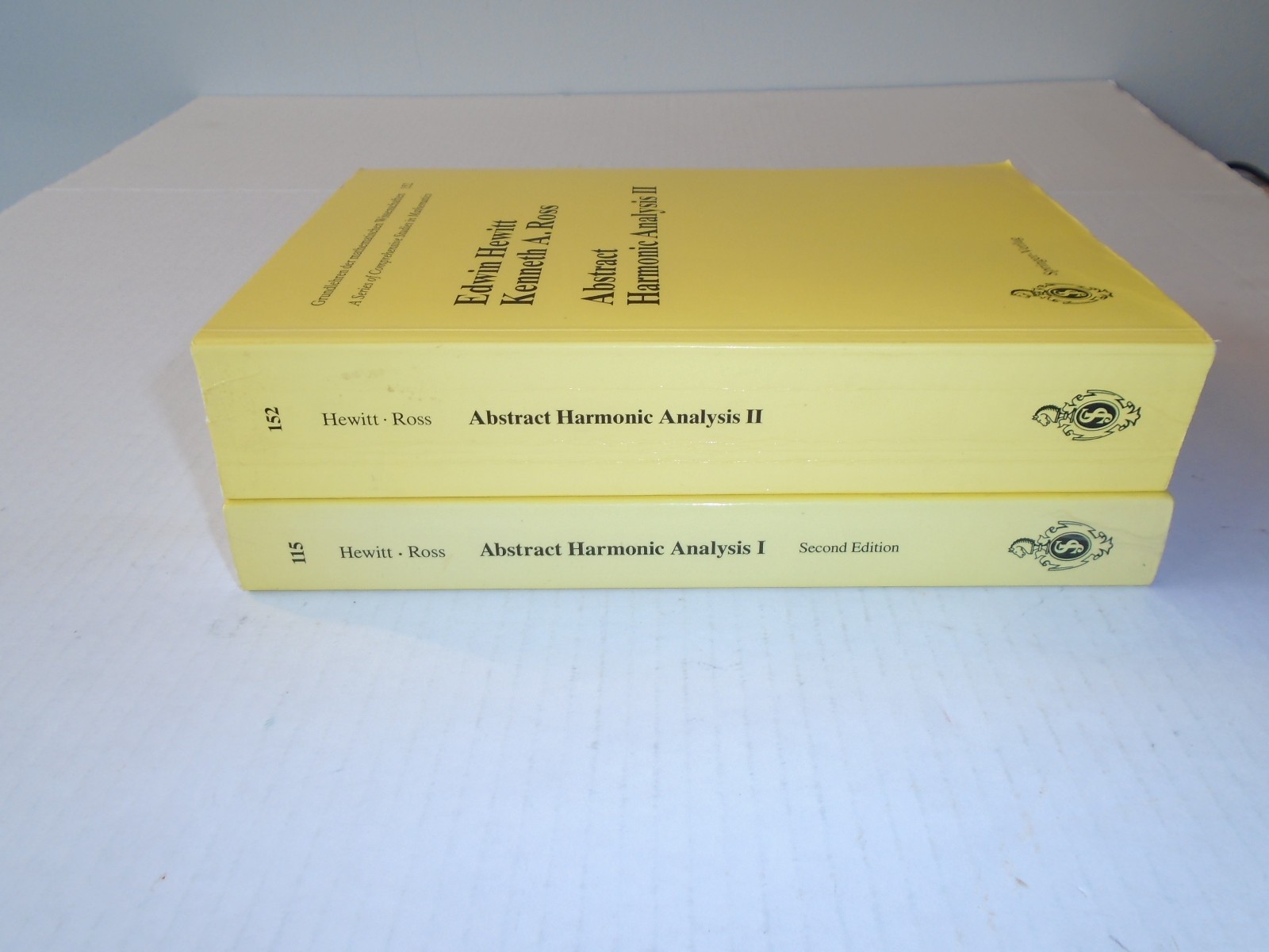 1994 – Abstract Harmonic Analysis Volumes I and II