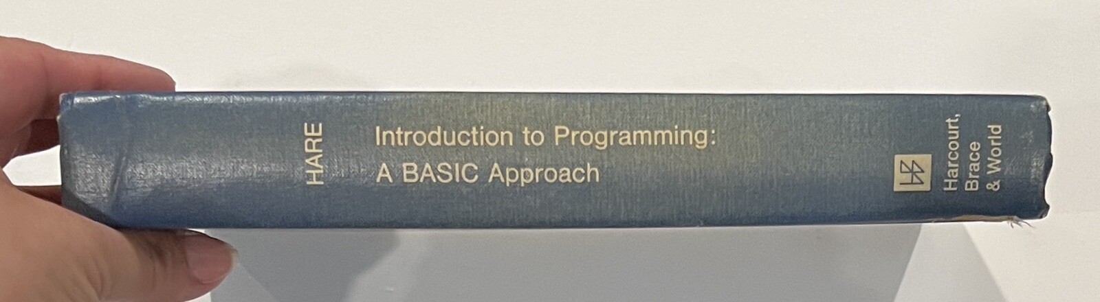 Introduction to Programming: A BASIC Approach by Van Court Hare Jr. HC Book 1970
