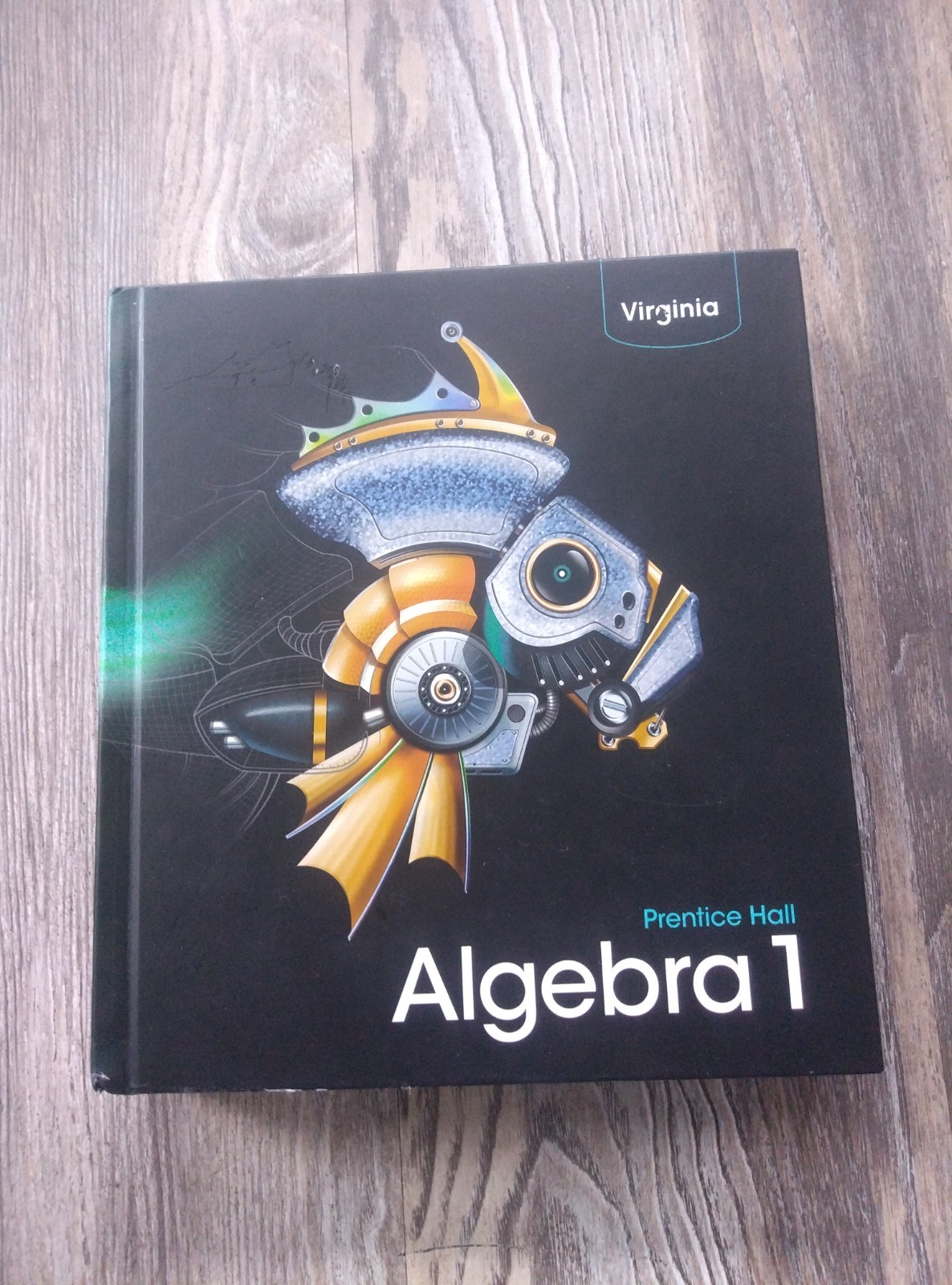 Pearson Prentice Hall Algebra 1 Virginia Hardcover High School Math Textbook