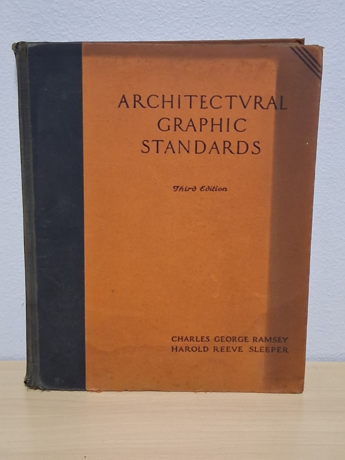 Architectural Graphic Standards by C. Ramsey and H. Sleeper 1941, 3rd Edition