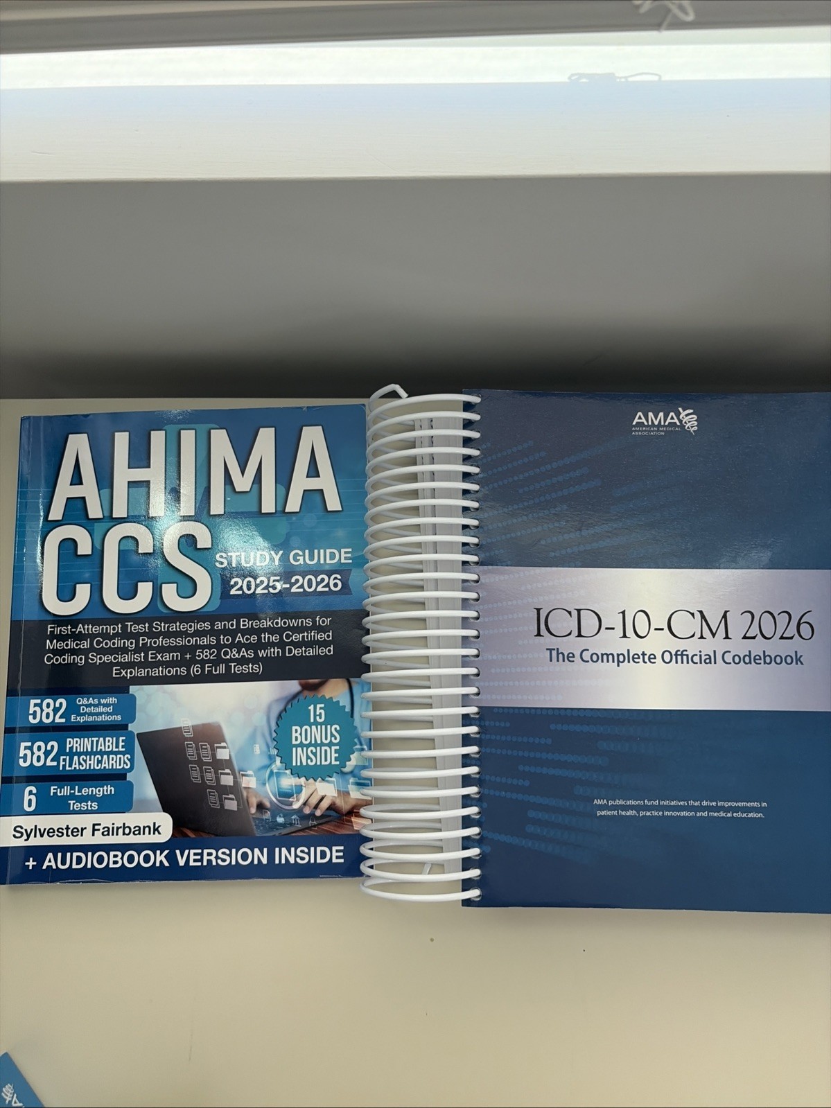 ICD-10-CM 2026: The Complete Official Codebook- AMA With FREE Ahima CCS Study Gu
