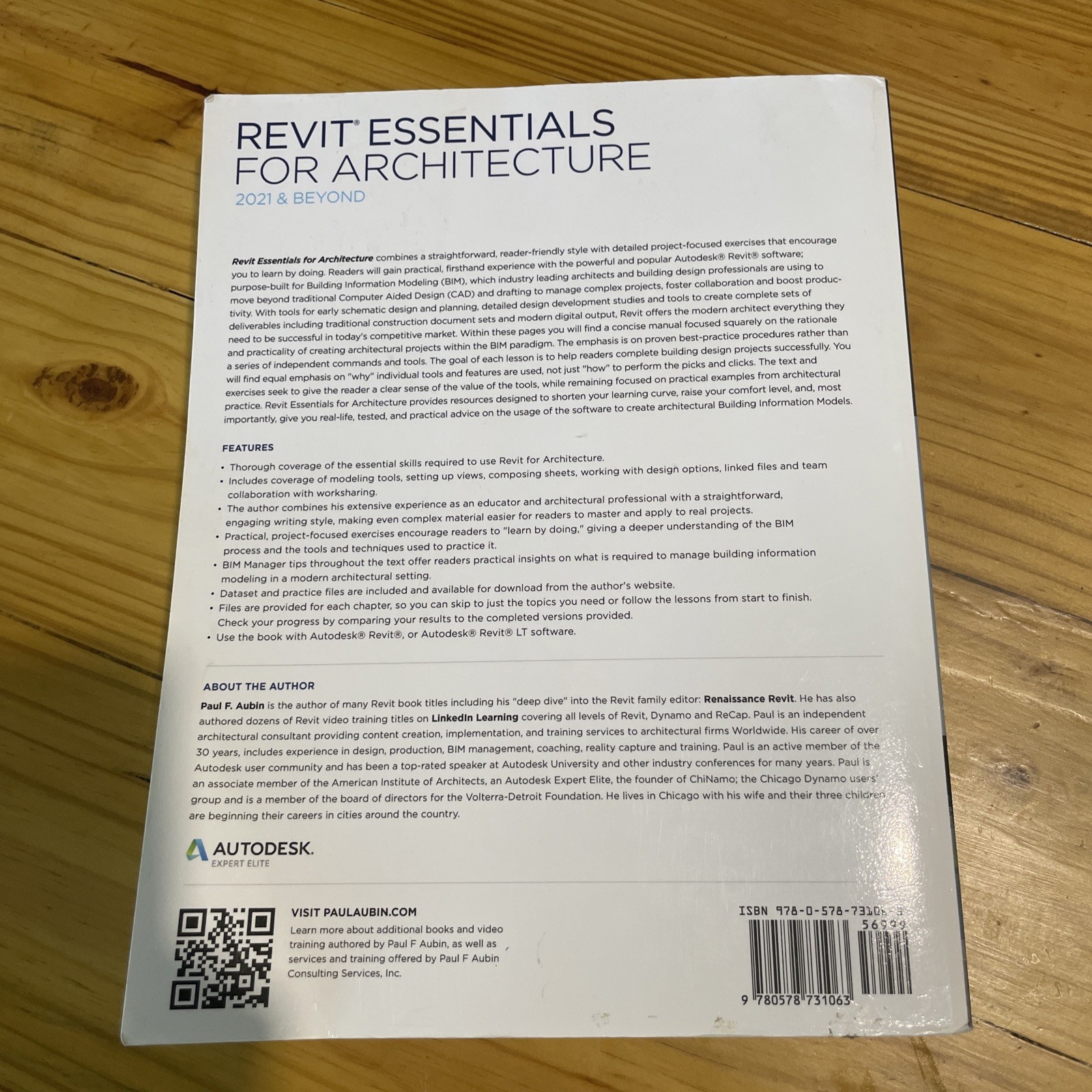 Revit Essentials for Architecture 2021 & Beyond by Paul F Aubin [Aubin Academy]