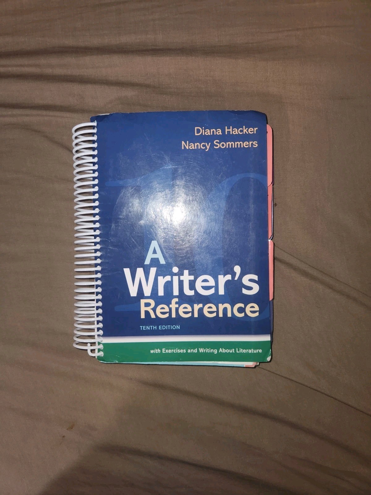Writer’s Reference by Diana Hacker and Nancy Sommers (2020, Spiral)