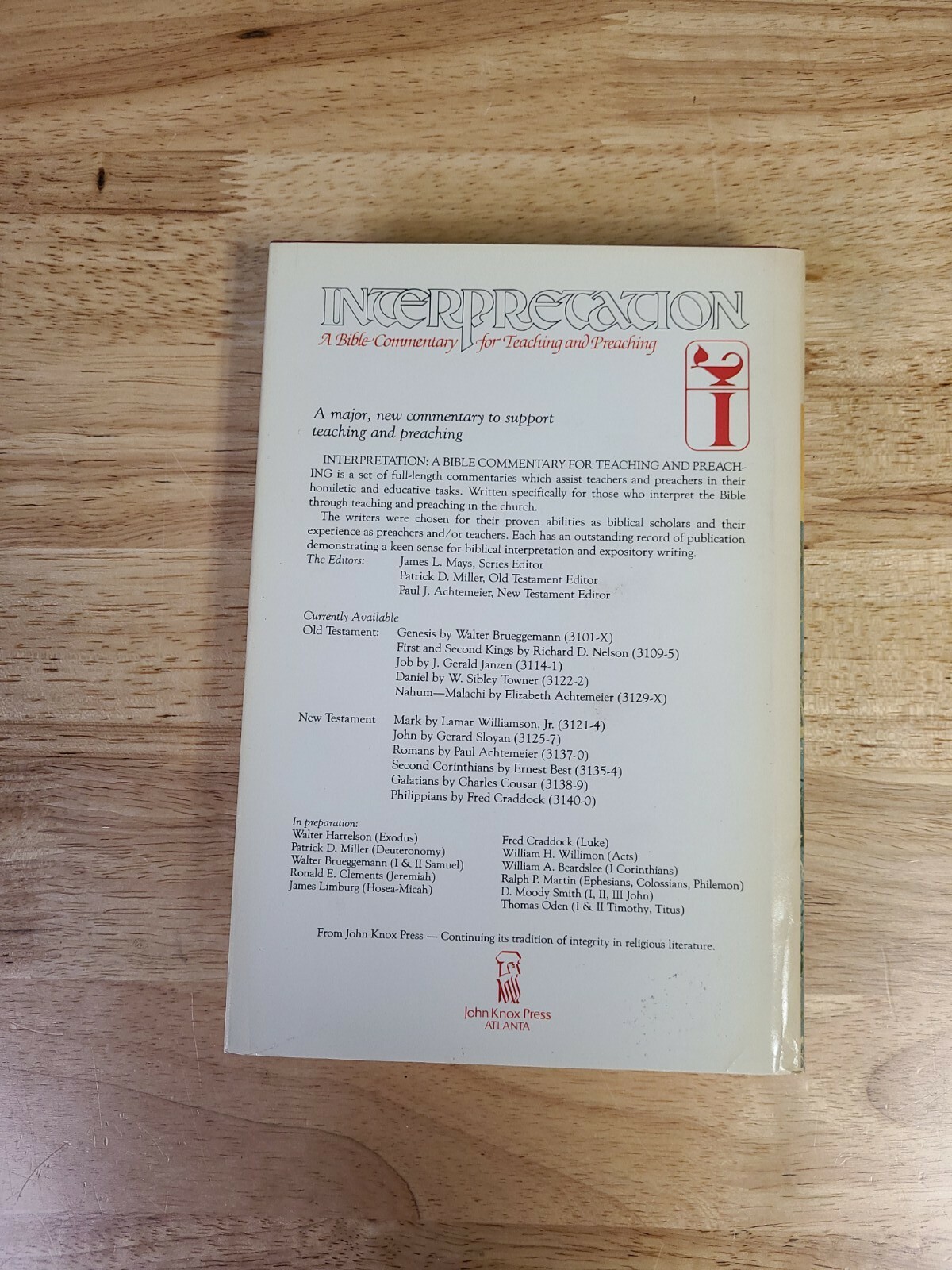 FIRST AND SECOND KINGS (INTERPRETATION: A BIBLE By Richard D. Nelson – Hardcover