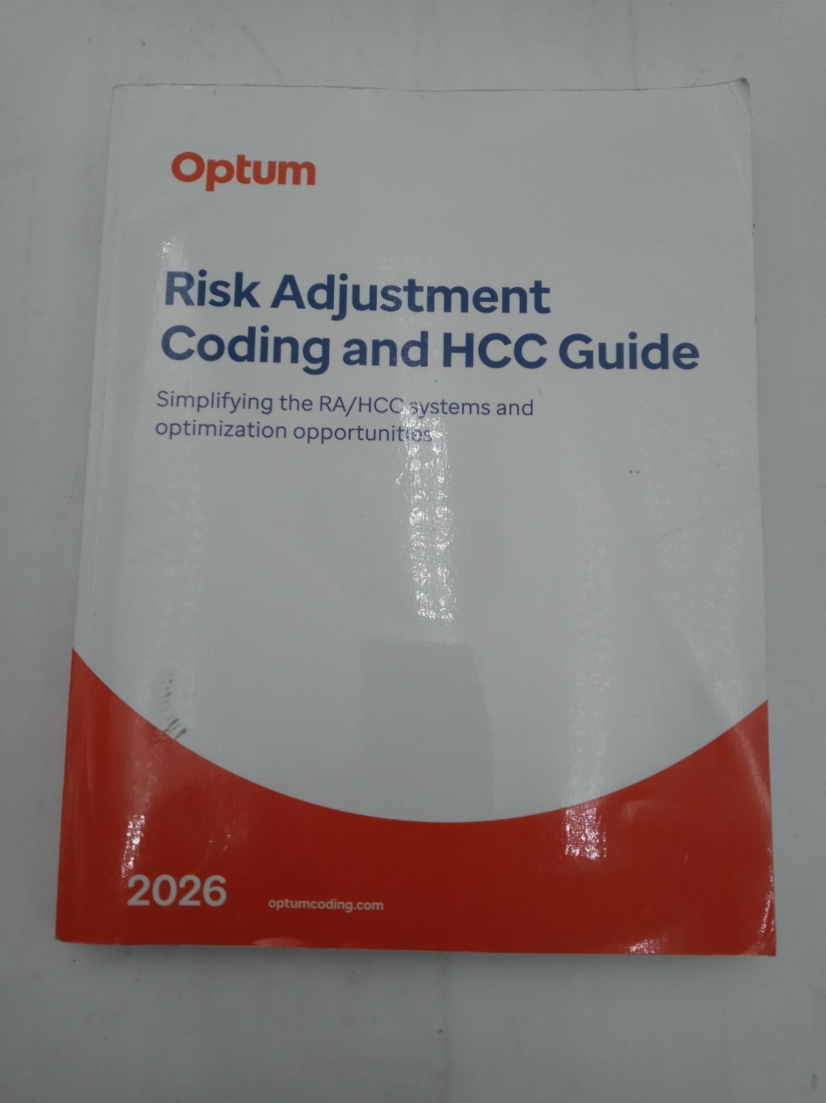2026 Optum Risk Adjustment Coding and HCC Guide Unused 9798889520535