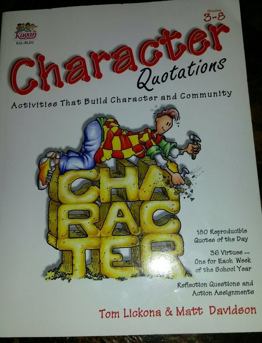 Character Quotations, Grades 3-8
