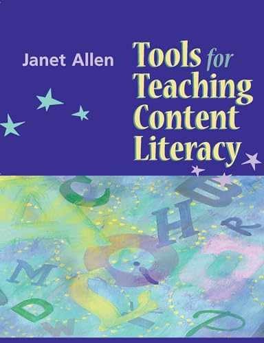 Tools for Teaching Content Literacy – Paperback, by Allen Janet – Very Good f